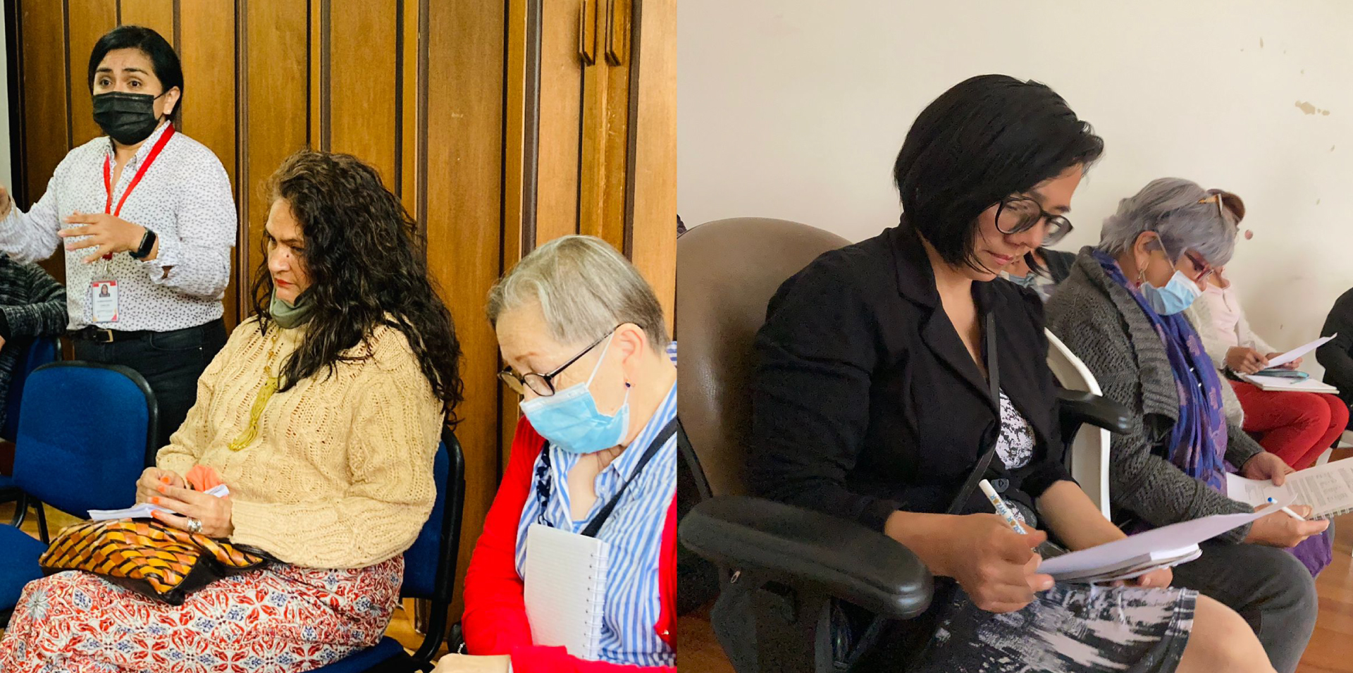 Mujeres que participan en ciclo de formación ‘Mujeres que Deciden e Inciden’ de la Clínica Política Lidera-Par