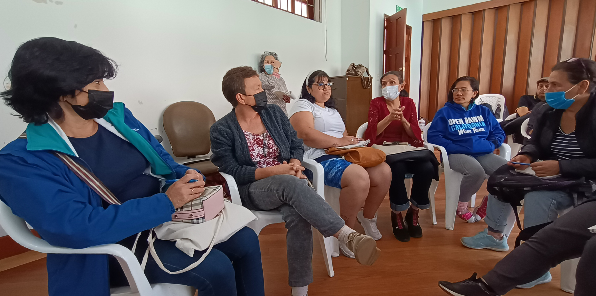 Mujeres que participan en ciclo de formación ‘Mujeres que Deciden e Inciden’ de la Clínica Política Lidera-Par