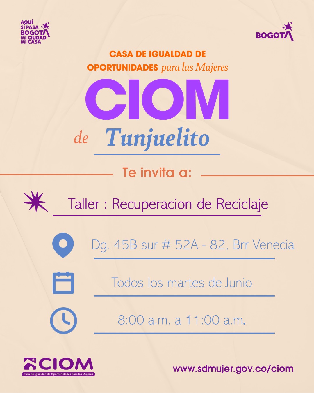 Taller Recuperación Reciclaje