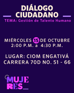 Dialogos ciudadanos - 15 de oct