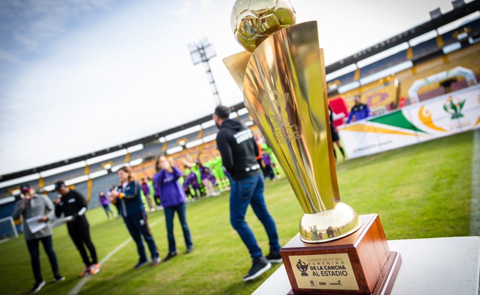 Imagen de cierre del segundo Torneo de Fútbol para mujeres de Bogotá