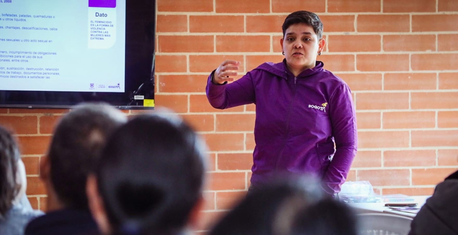 Funcionaria de SDMujer