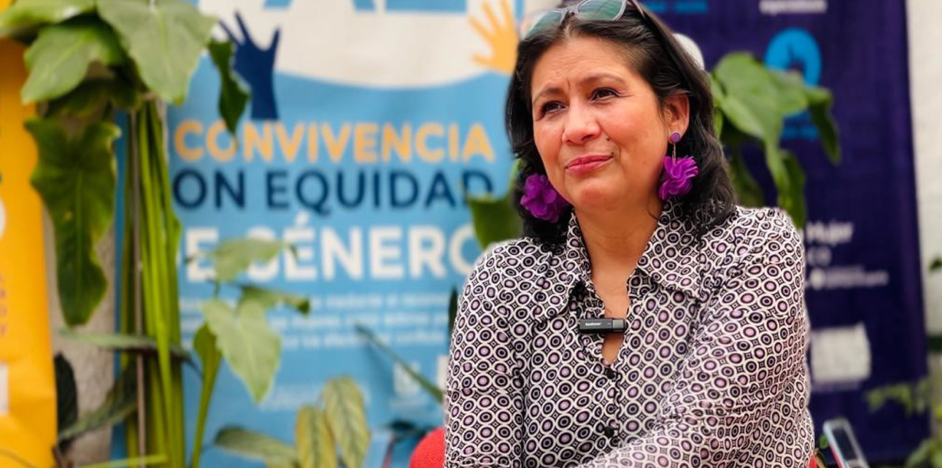 Aura Abril, lideresa de Suba