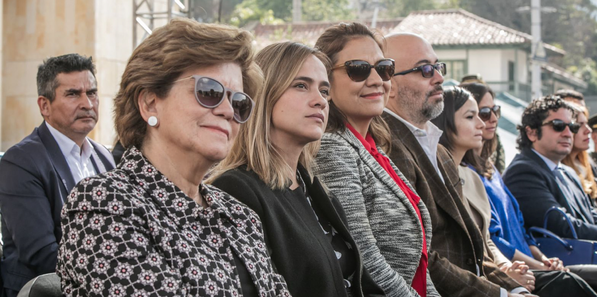 Secretaria de la Mujer Laura Tami Leal en ceremonia de posesión de alcalde Carlos Fernando Galán