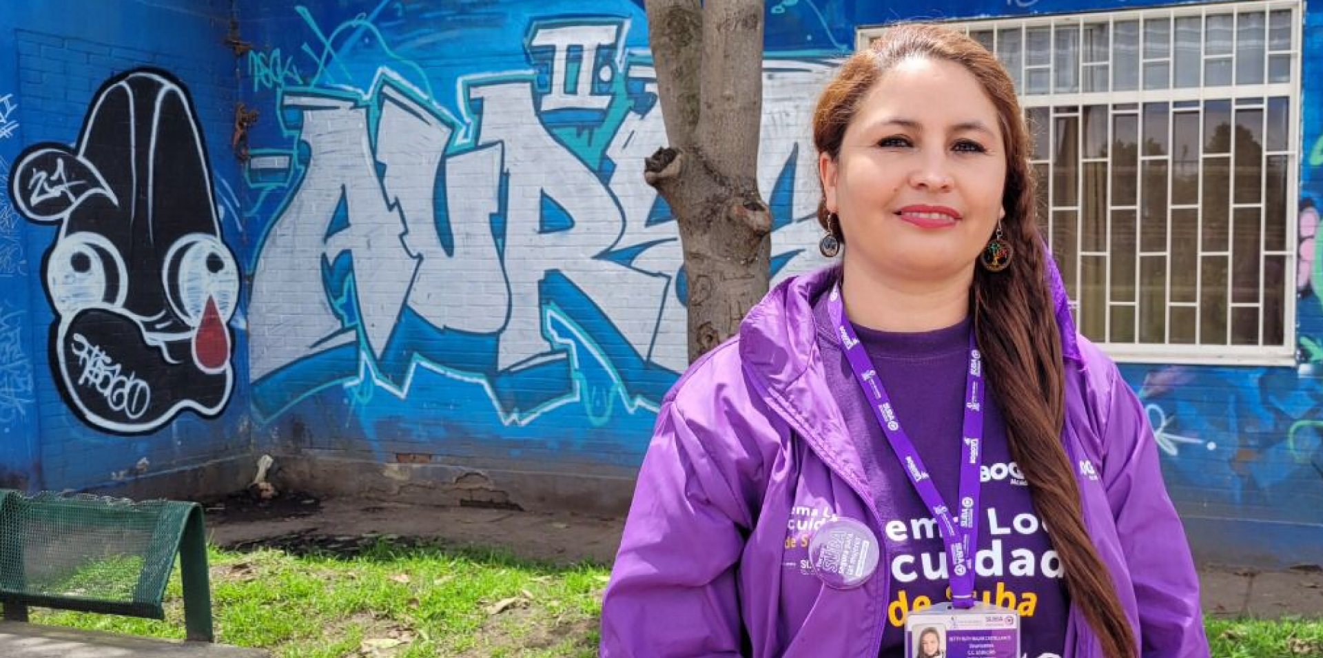 Betty Ruth Najar, beneficiaria de casa refugio