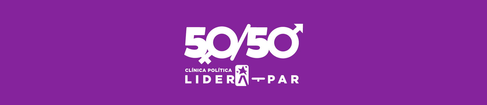 Cliníca política lidera par 50/50