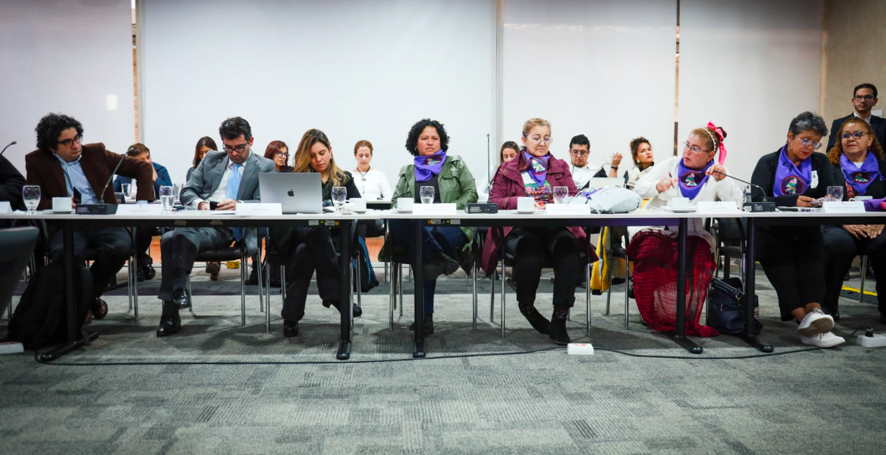Mujeres en primera sesión ordinaria de 202a de CCM