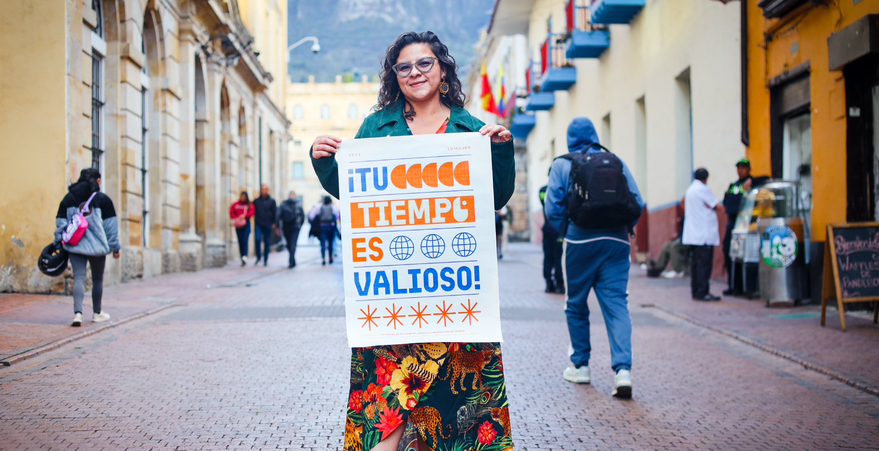 Mujer en Bogotá