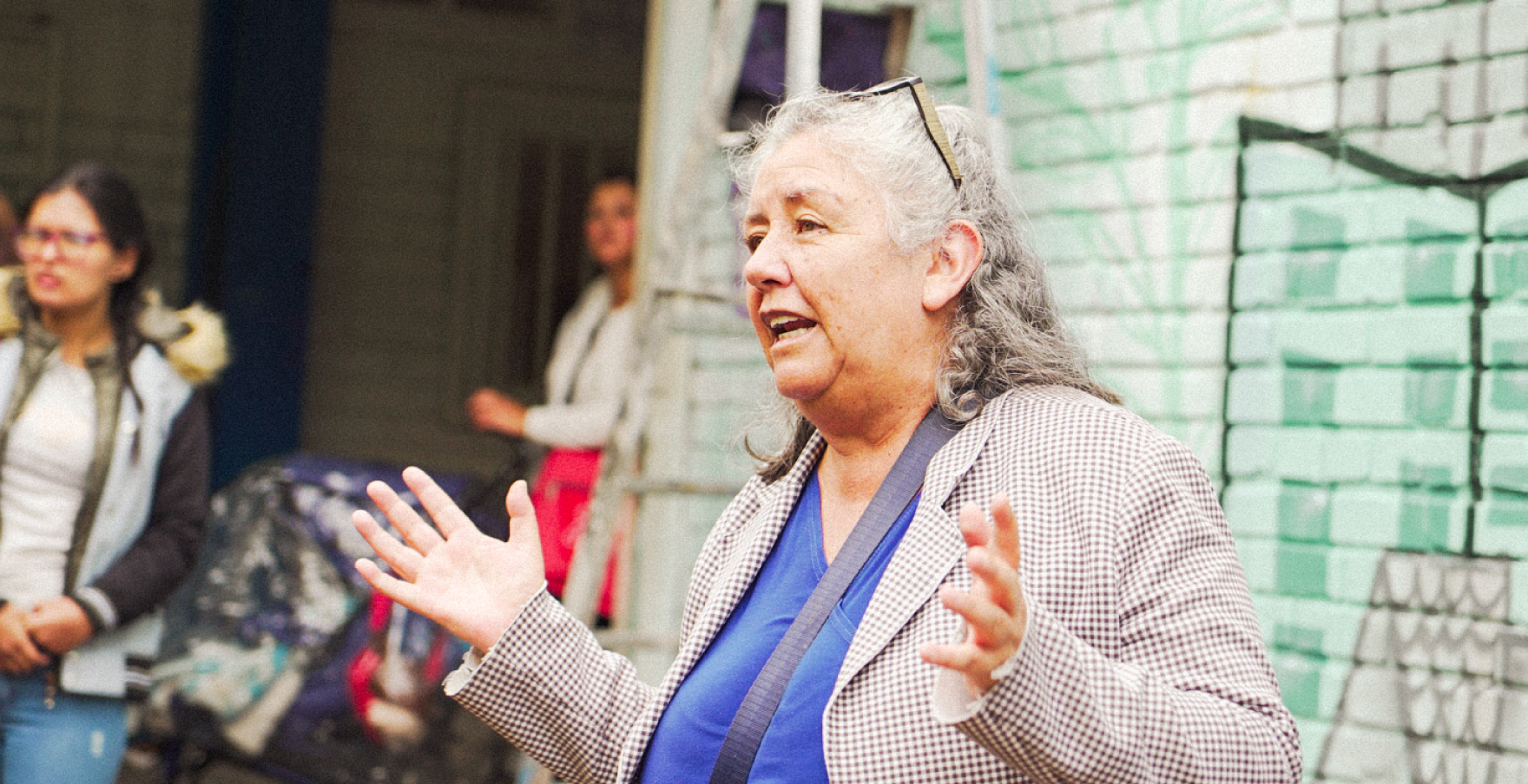 Mujer en Bogotá