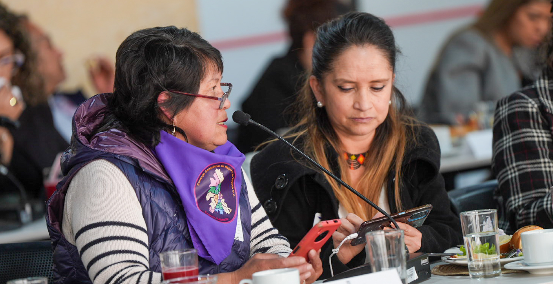 mujeres de Bogotá