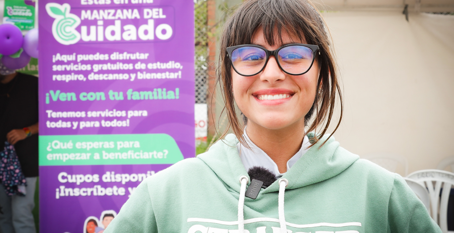 Mujer en Bogotá