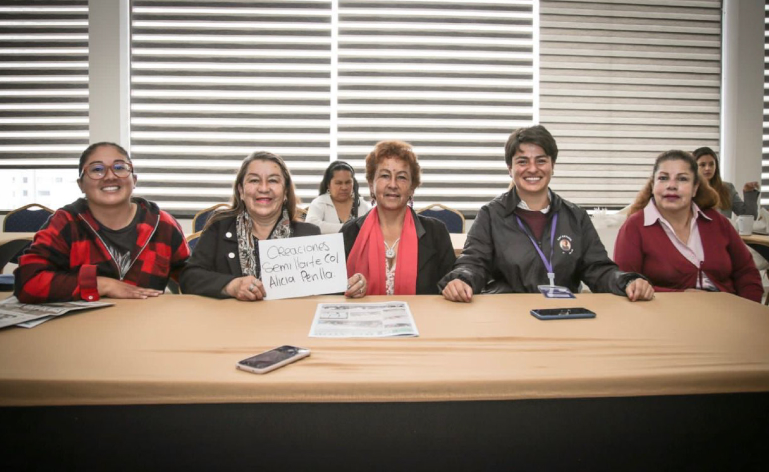 Asistentes a el primer Encuentro Distrital de Mujeres con Discapacidad
