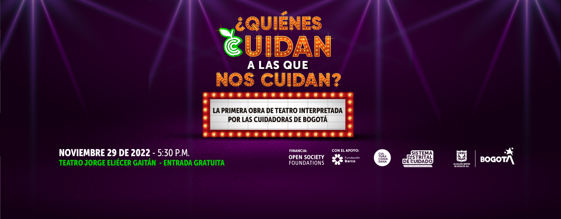 ¿Quiénes cuidan a las que nos cuidan?, la primera obra de teatro interpretada por cuidadoras en Bogotá