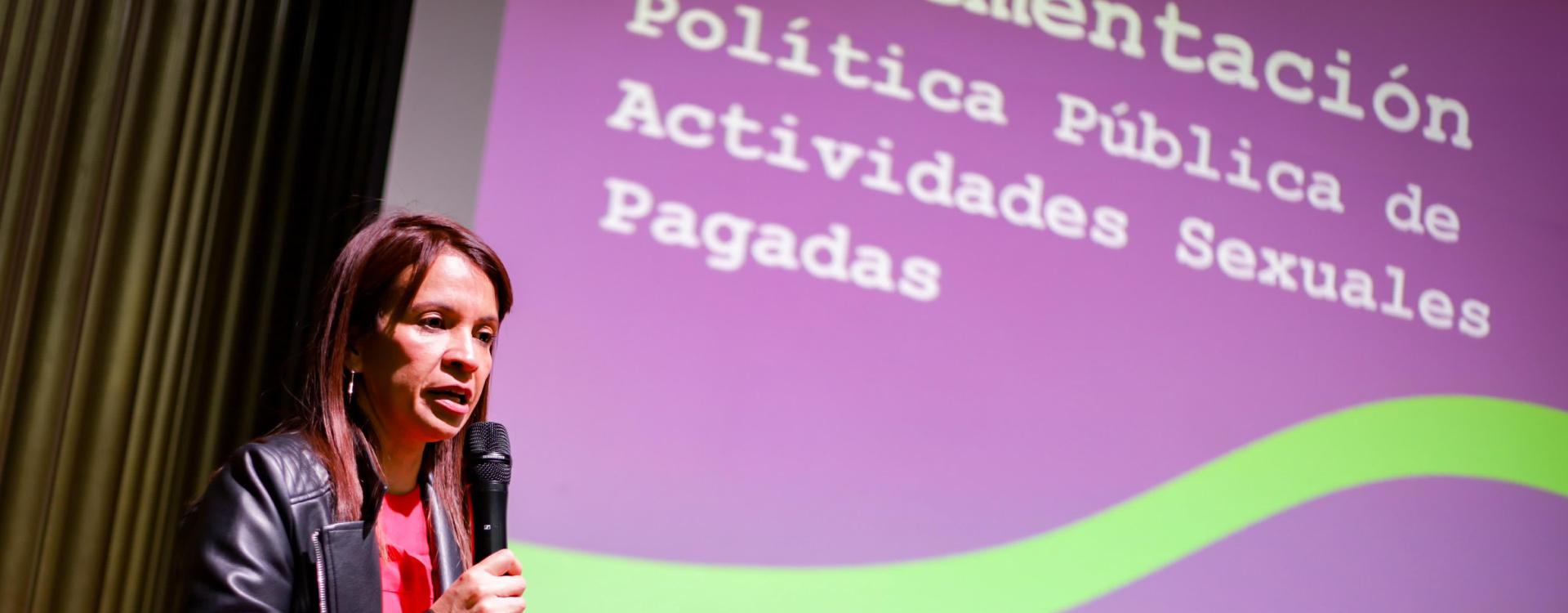 Presentación de balance de implementación - Política Pública de Actividades Sexuales Pagadas