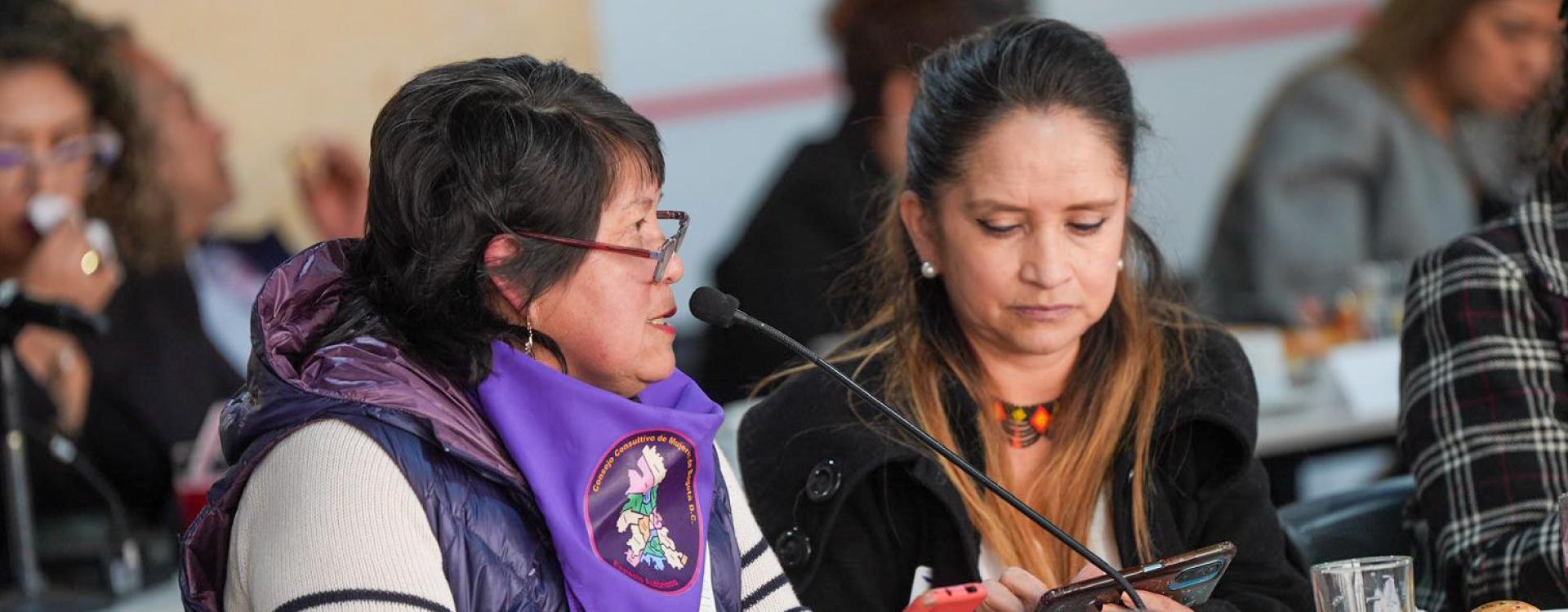 Mujeres consultivas