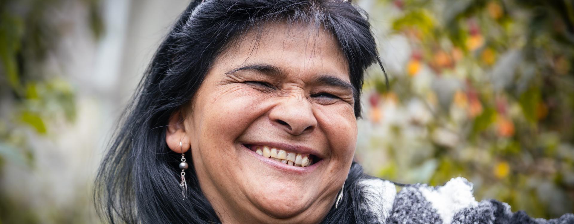 Mujer en Bogotá