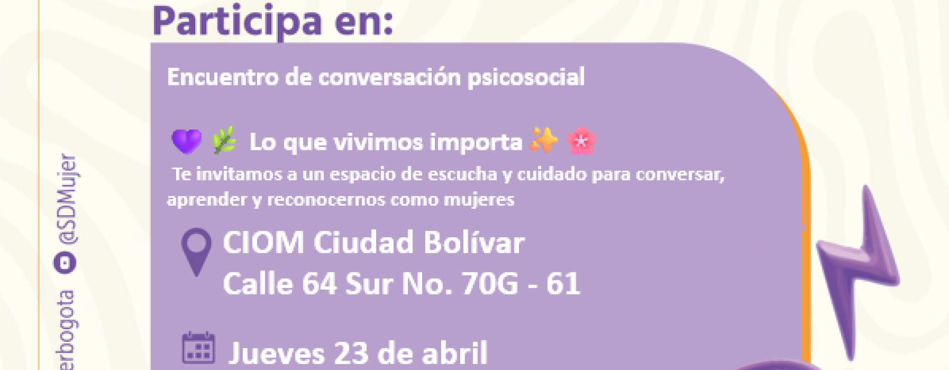 Encuentro de Conversación Psicosocial