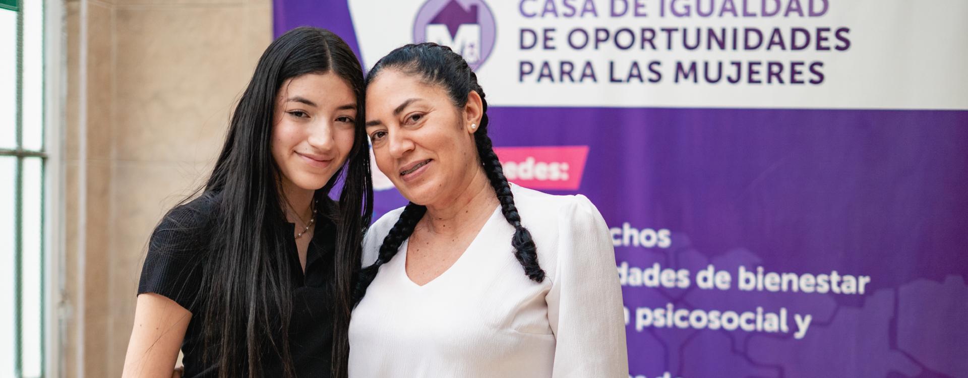 Mujeres acceden a diversos servicios, incluidos servicios de prevención de violencias en las Casas de Igualdad de Oportunidades de la SDMujer.