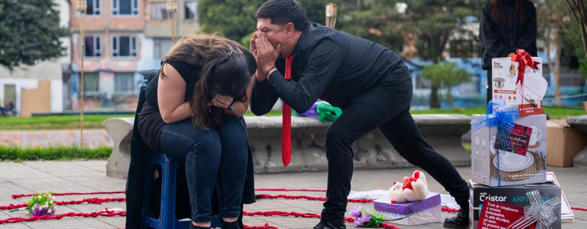 Ejercicio de Tu Voz, una de las estrategias de Transformaciones Culturales para la prevención de violencias