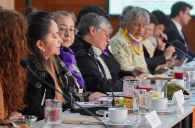 mujeres de Bogotá