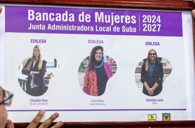 mujeres lideres de bancadas
