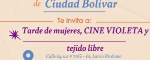 Tarde de Mujeres, Cine🍿 y tejido 🧶Libre