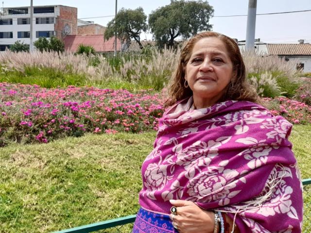 Imagen de Aydee Rodríguez en la localidad de Bosa
