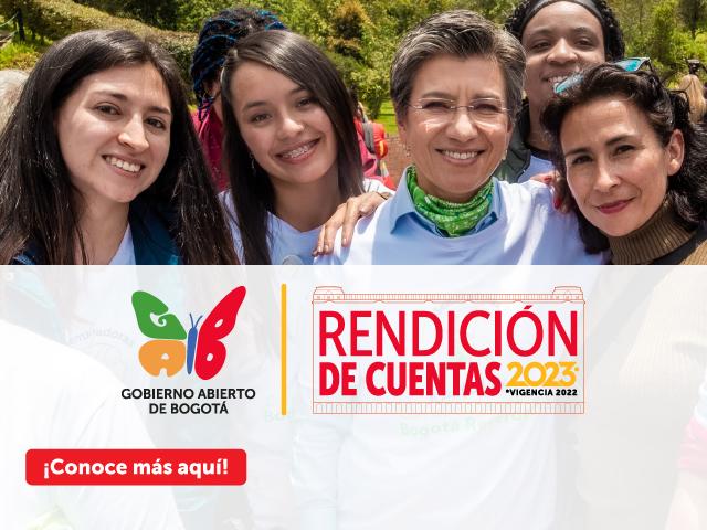 Imagen carrusel - Rendición de cuentas Alcaldía Mayor