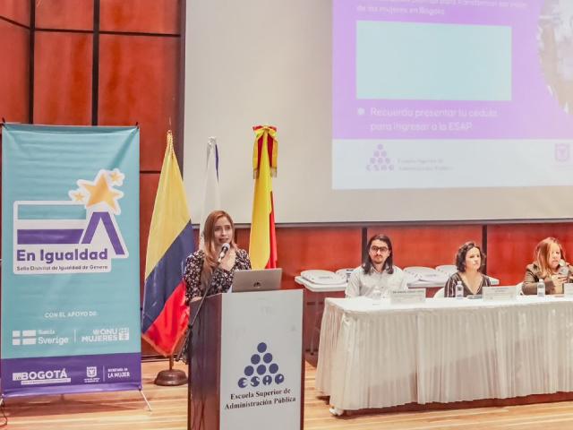 Gala de entrega del Sello Distrital de Igualdad de Género "En Igualdad" de la Secretaría Distrital de la Mujer