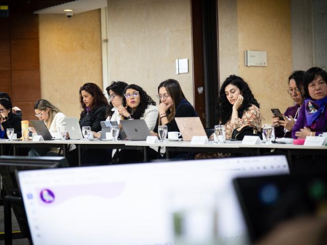 Mujeres en primera sesión ordinaria de 2024 del CCM