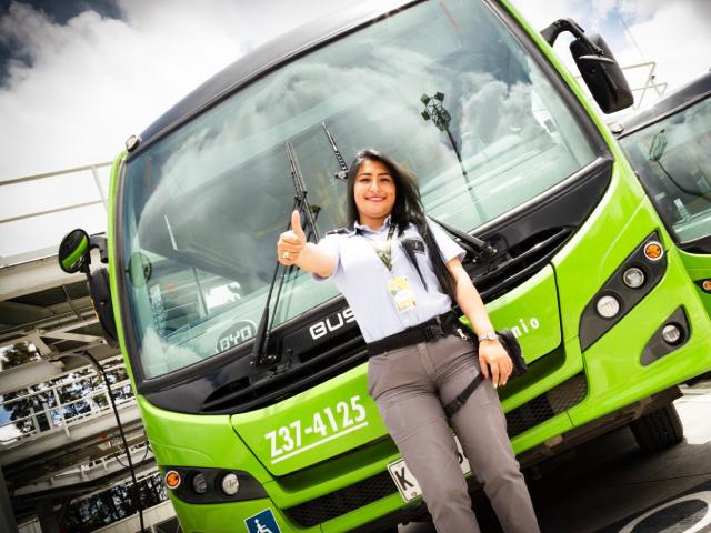 Conductora de La Rolita