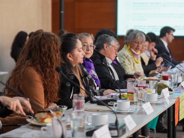 mujeres de Bogotá
