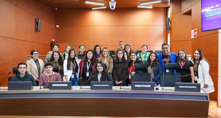 Entrega de certificados Concejo de Bogotá 